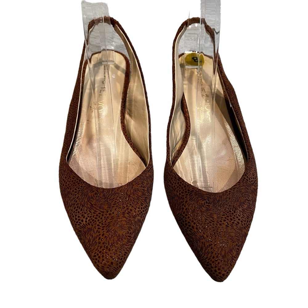 Anthropologie Marchez Vous Slingback Flats, Sz 8 - Picture 2 of 10